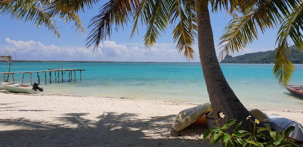 Poemanahere Island Camping A Maupiti Te-Fare-Arii المظهر الخارجي الصورة